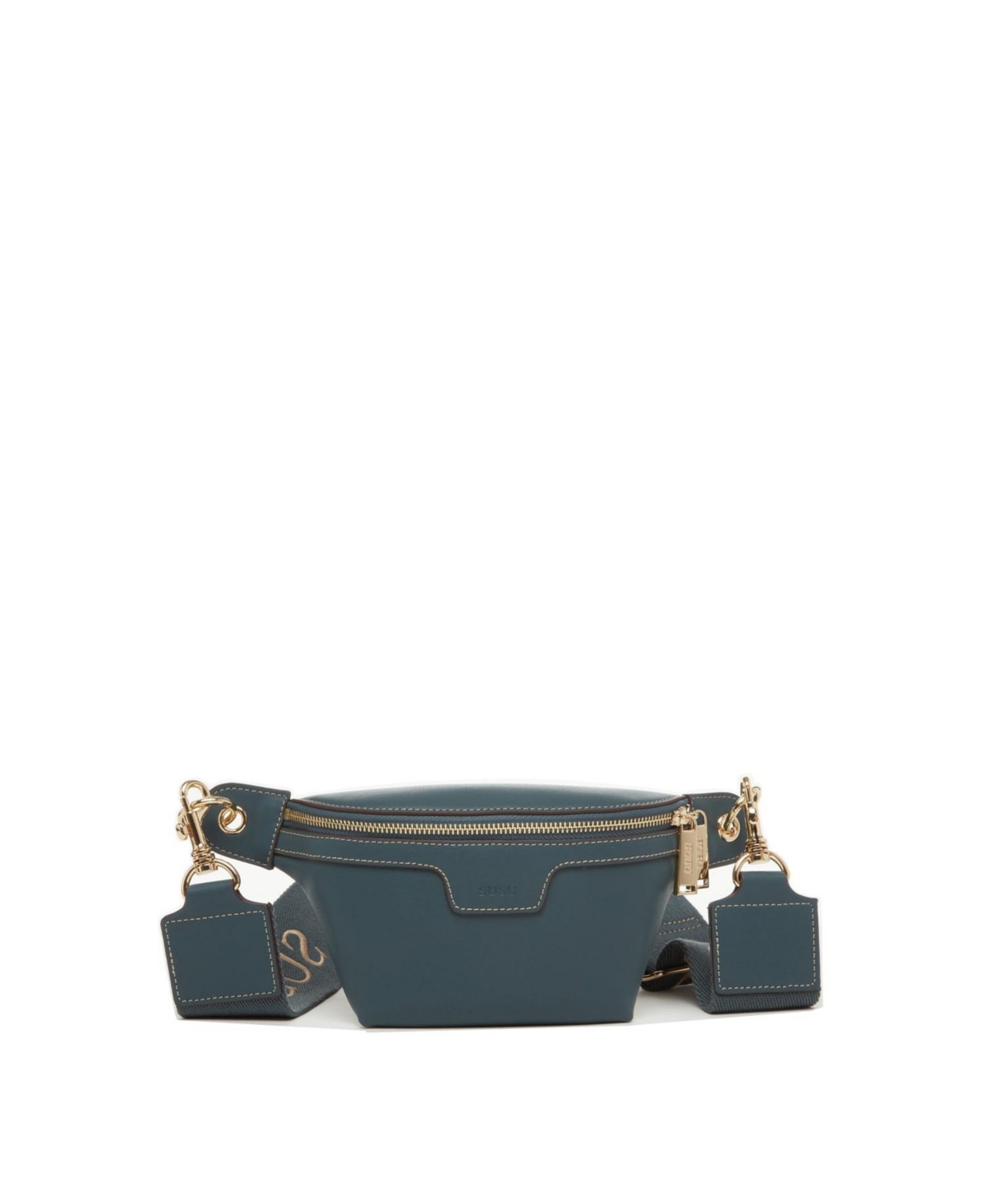 Chest Sling Bag Shoulder Sling Bag Small Blue Leather Crossbody Sling Bag