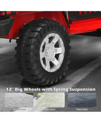 12V Kids Remote Control Electric Ride On Truck Car with Lights and Music