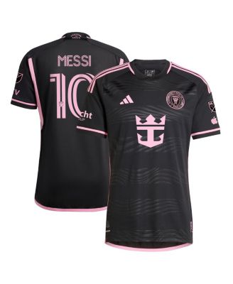 adidas - Men's Lionel Messi Black Inter Miami CF 2024 La Noche Authentic Player Jersey