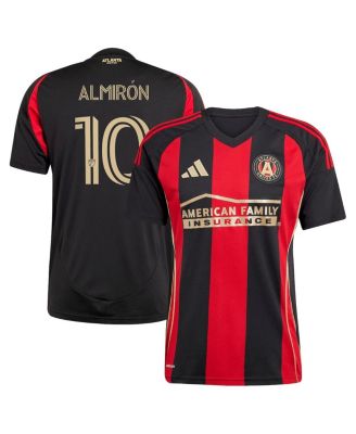 adidas - Men's Miguel Almiron Black Atlanta United FC 2025 The Connector Replica Player Jersey