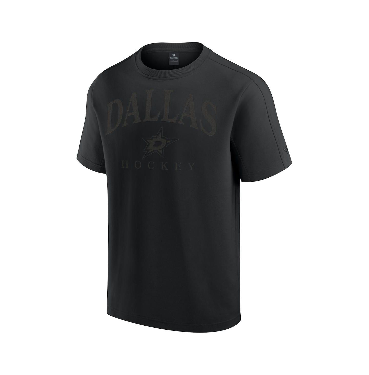 Мужская футболка Fanatics Black Dallas Stars Elements Flex Tri-Blend — фото 2