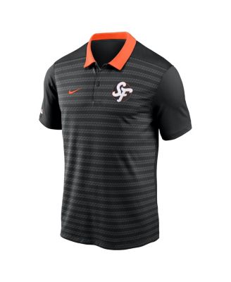 Men's Black San Francisco Giants 2025 City Connect Authentic Collection Victory Performance Polo Shirt