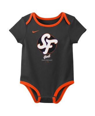 Newborn 2-Pack Gray San Francisco Giants 2025 City Connect Bodysuit