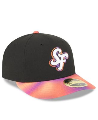 Men's Black/Orange San Francisco Giants 2025 City Connect Low Profile 59FIFTY Fitted Hat