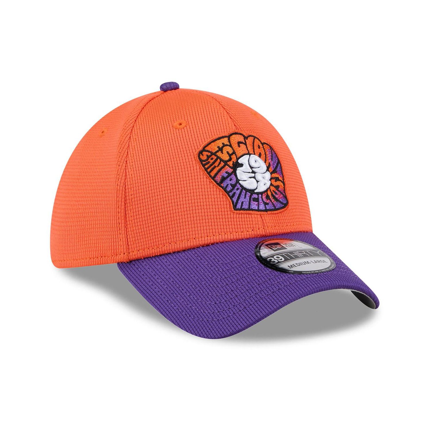 Men's Orange/Purple San Francisco Giants 2025 City Connect Batting Practice 39THIRTY Flex Hat