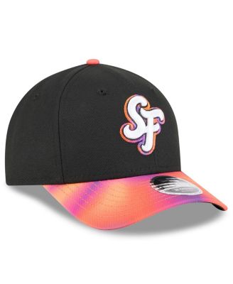Men's Black/Orange San Francisco Giants 2025 City Connect 9FORTY M-Crown Adjustable Hat