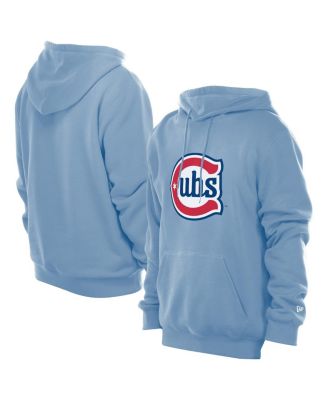 New Era - Men's Light Blue Chicago Cubs Star Alternative Logo Pullover Hoodie