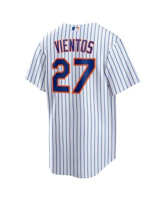 Men's Mark Vientos White New York Mets Home Replica Jersey