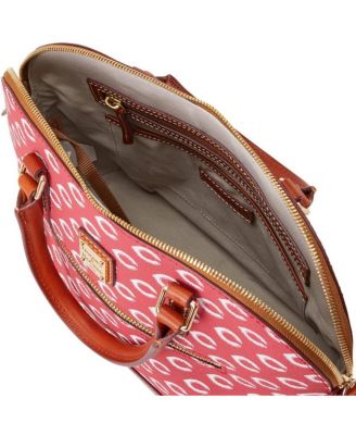 Cincinnati Reds Signature Domed Zip Satchel Purse
