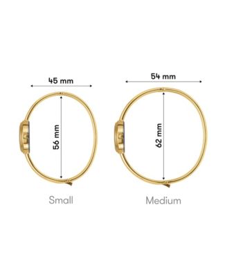 Bangle Women's Gold tone Stainless Steel Bracelet Watch 23.5mm