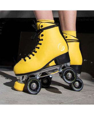 Dark Magic Quad Roller Skates (Queen Bee, Women's 8 / Men's 7)