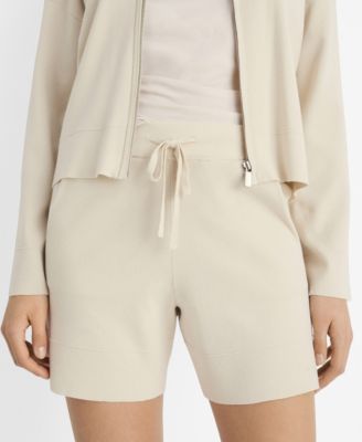 MANGO - Women's Ribbed Knitted Shorts