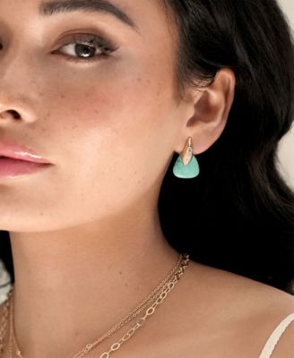 Turquoise Solstice Drop Earrings