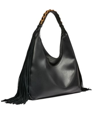 Bellmore Mini Fringe Shoulder with Bezel Strap