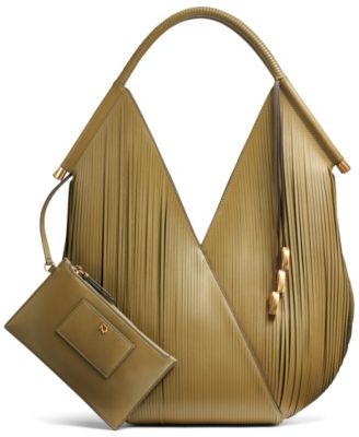 Baldwin Large Laser-cut Shoulder Bag