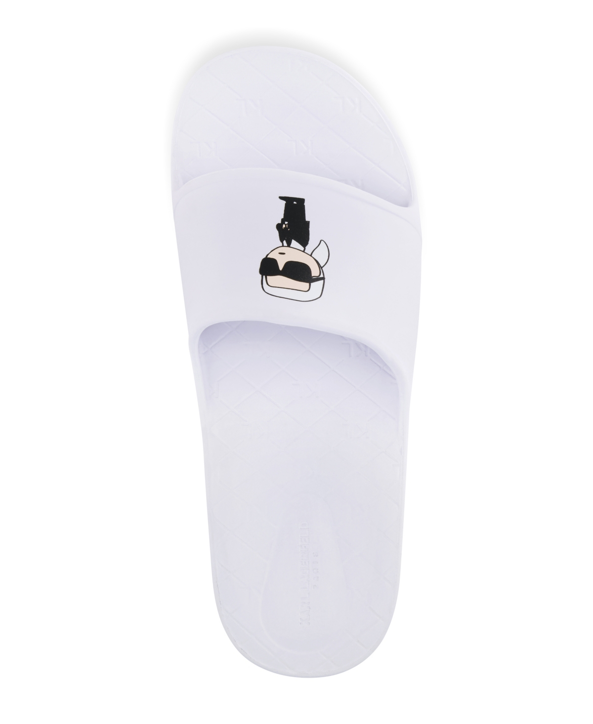 Karl Lagerfeld Men's Karl Print Slides