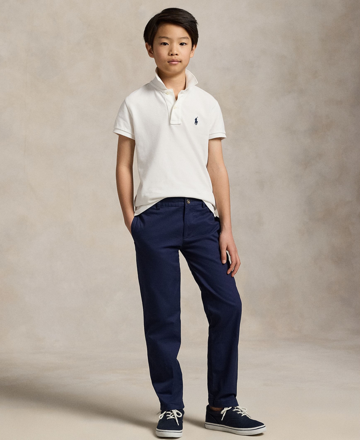 Polo Ralph Lauren Big Boys Straight Fit Stretch Twill Pant