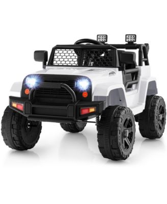 12V Kids Ride On Truck with Remote Control and Headlights
