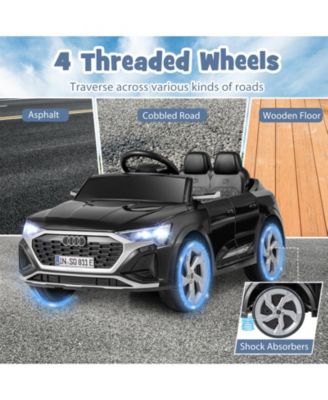 12V Kids Ride on Car Licensed Audi SQ8 with Remote Control and 3 Speeds