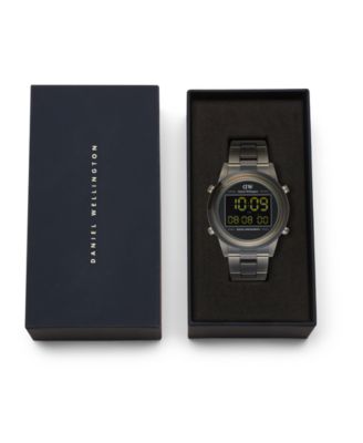 Unisex Chronograph Gray Plastic Watch, 42mm