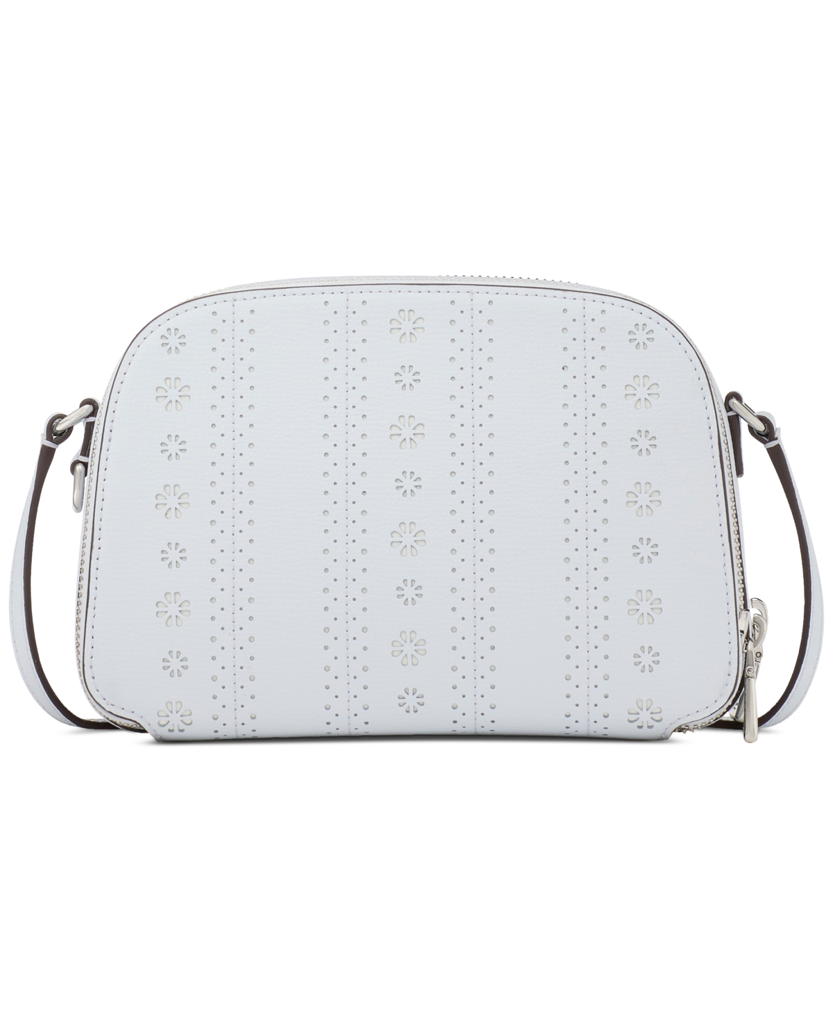 Kate Spade Serena Pointelle Double-zip Dome Leather Crossbody