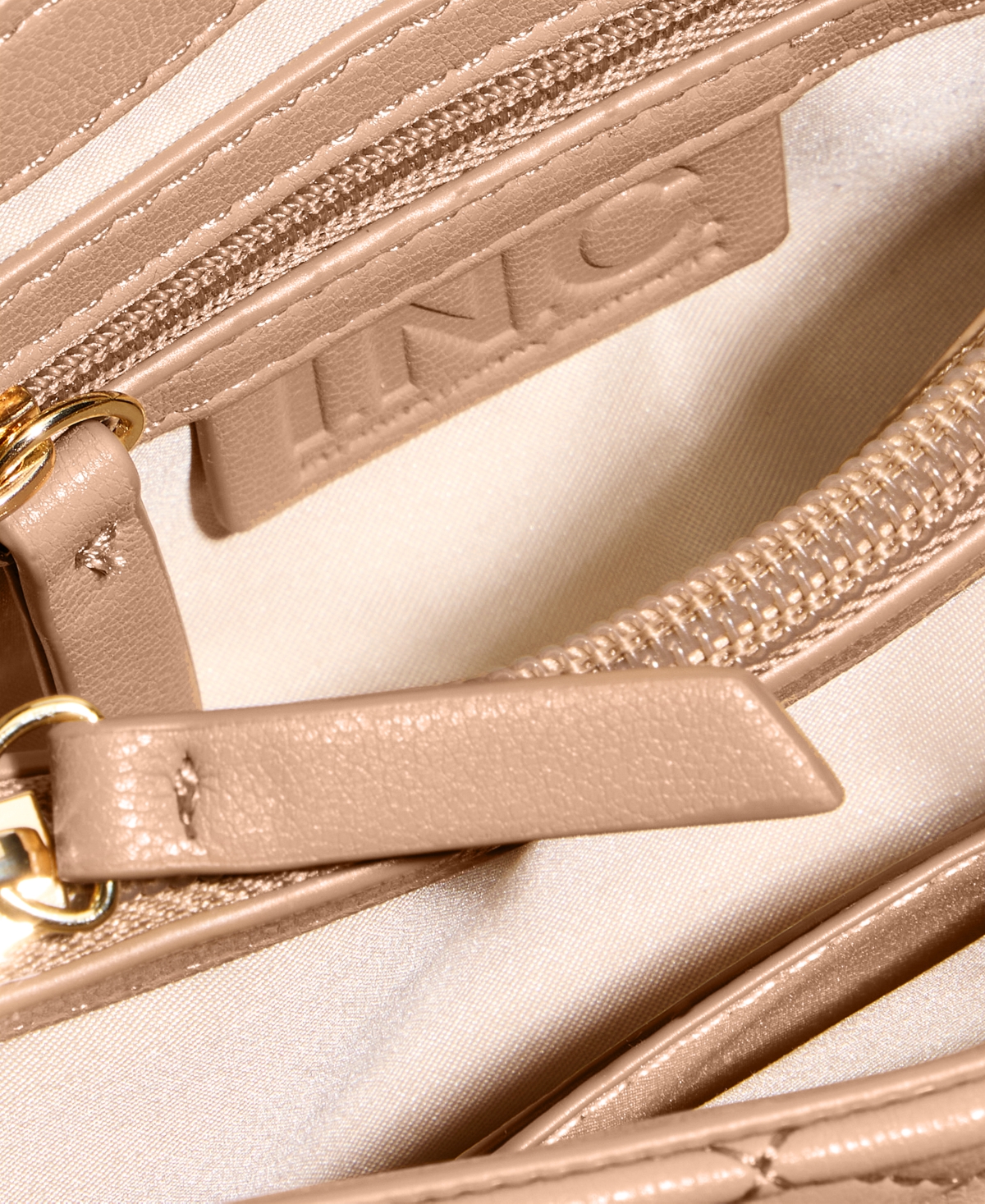 Inc International Concepts Tollann Quilted Mini Crossbody, Exclusively At Macy's In Brown