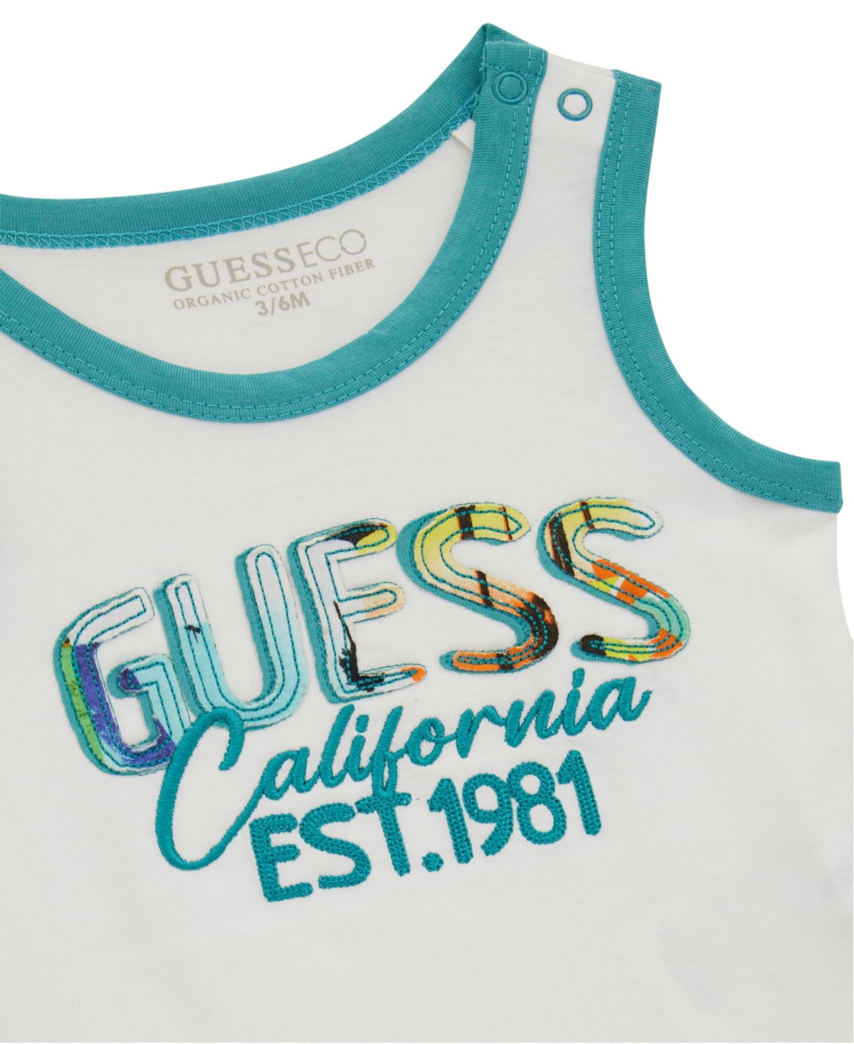 Guess Baby Boys 2-piece Tank Top And Shorts Set