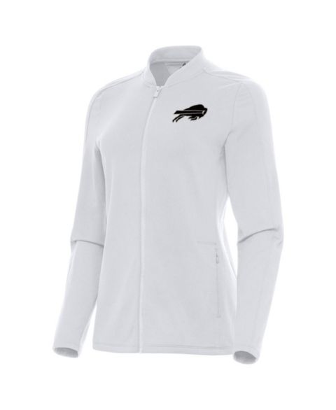 Женские куртки Antigua Women's White Buffalo Bills Continual Full-Zip Jacket