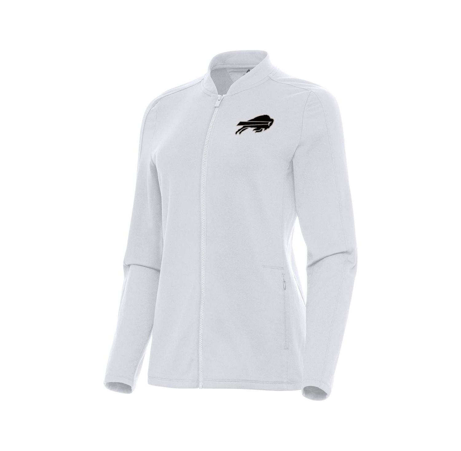 Women's White Buffalo Bills Continual Full-Zip Jacket