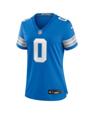 Women's Jahmyr Gibbs Blue Detroit Lions Game Player Jersey