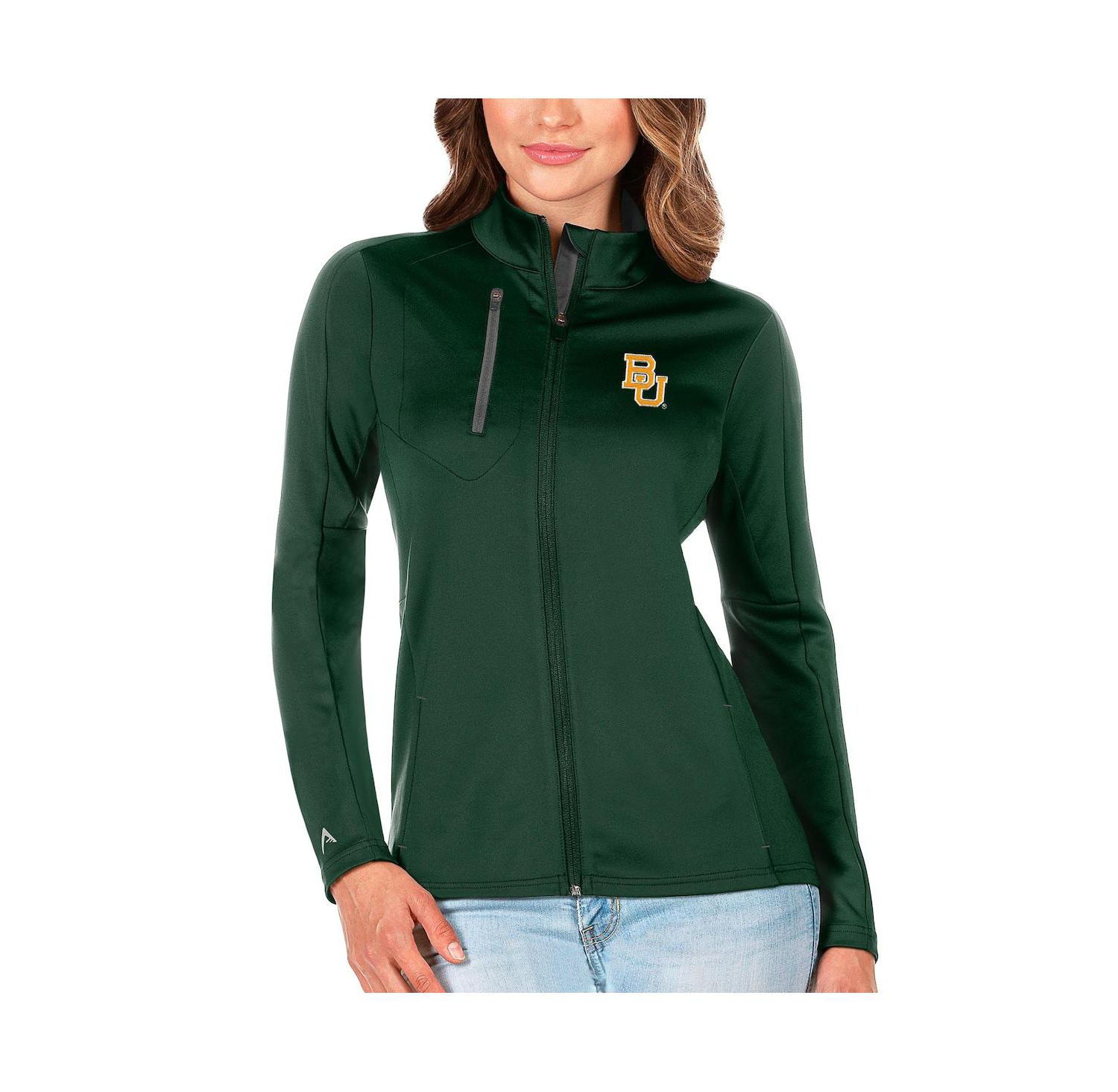 Women's Green/Graphite Baylor Bears Generation Full-Zip Jacket