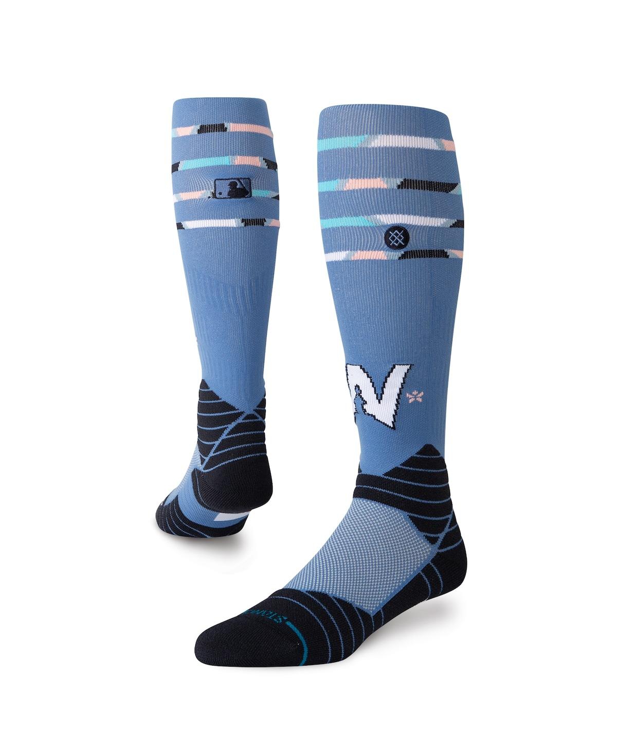 Stance Men's And Women's Blue Washington Nationals 2025 City Connect Over The Calf Socks