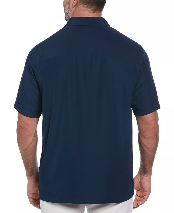 Men's Big & Tall Stripe Short Sleeve Shirt - thumbnail 2