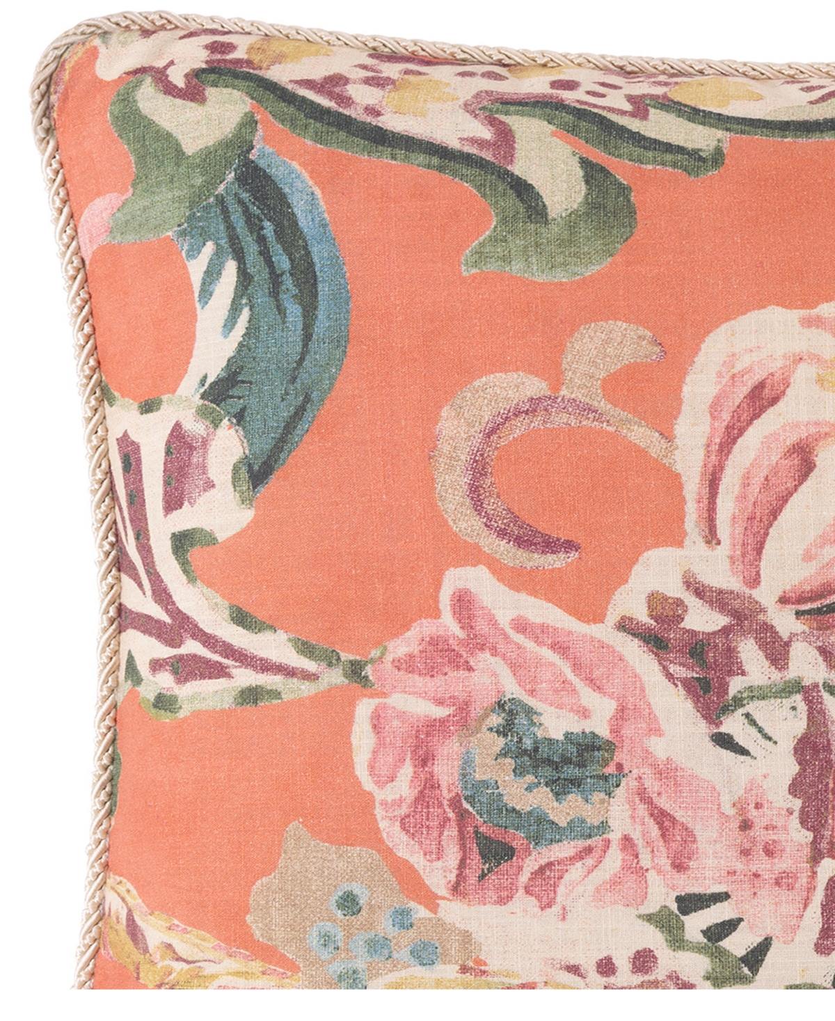 Rose Tree Cara Floral Decorative Pillow