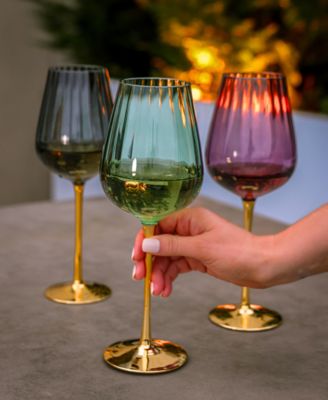 Posh All Purpose Wine Glasses, Set of 2