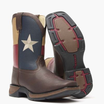 Kids Lil' Rebel by Kids' Texas Flag Western Boot