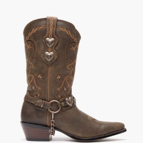 Женские Durango Crush by Women's Brown Heartbreaker Boot