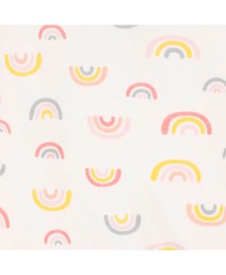 Baby Girls 4-Pack Gowns, Golden Floral, 0-6 Months