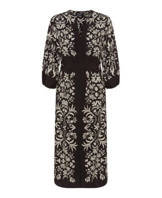 Women's Ornamental Print Dress