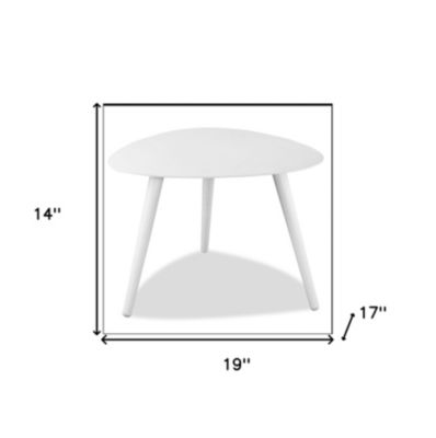 Durable Aluminum Accent End Table – Perfect for Any Space