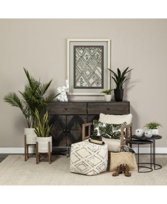 Stylish Set of Two Round Accent Tables – Minimalist and Practical