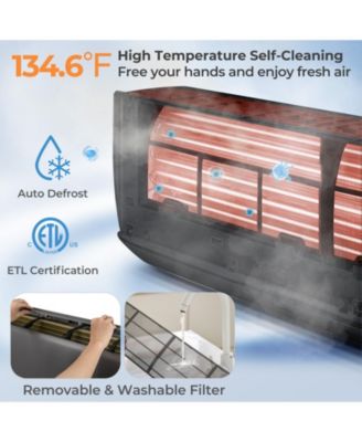 Energy Star Certified 12000 BTU 21 SEER2 208 230V Mini Split Air Conditioner and Heater Air Conditioner