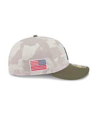 Men's Light Beige/Olive Los Angeles Angels 2025 Armed Forces Day Low Profile 59FIFTY Fitted Hat