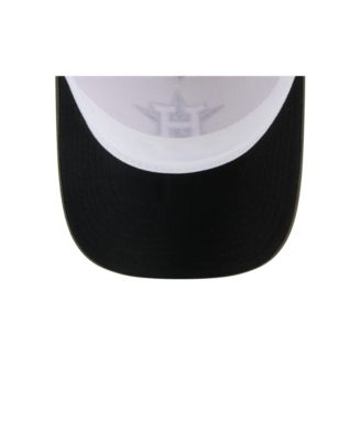 Men's Light Beige/Olive Houston Astros 2025 Armed Forces Day 9FORTY M-Crown A-Frame Adjustable Hat