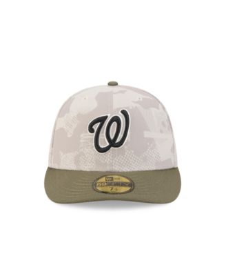 Men's Light Beige/Olive Washington Nationals 2025 Armed Forces Day 59FIFTY Fitted Hat