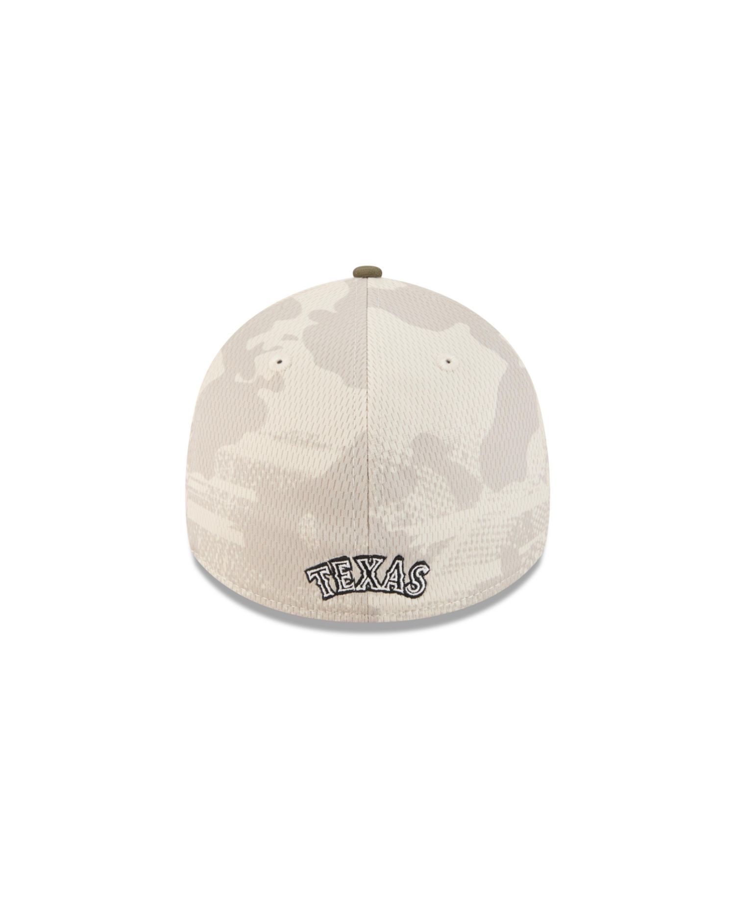 Men's Light Beige/Olive Texas Rangers 2025 Armed Forces Day 39THIRTY Flex Hat