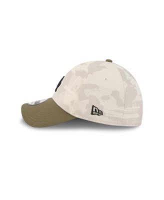 Men's Light Beige/Olive Los Angeles Dodgers 2025 Armed Forces Day 39THIRTY Flex Hat