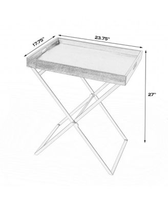 Handcrafted Solid Wood End Table – Rectangular Accent Piece