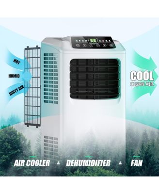  9000 BTU, Built-in Dehumidifier, Remote Control  Portable Air Conditioner