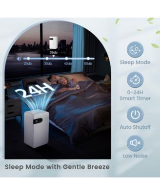  32-Pint Capacity, Sleep Mode, 24H Timer  Dehumidifier for Home & Basement